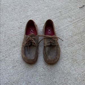 Twisted X Brown Kids Shoes